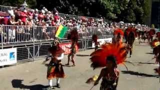 DANZA DE LOS TOBAS EN FRANCIA 2012  Asociacion Cultural Folklorico Bolivia [upl. by Meyers708]