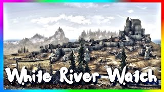 Skyrim 2016 White River Watch Walkthrough TWO Handed Enchantment Location Guide  Hidden Treasures [upl. by Inhsor551]