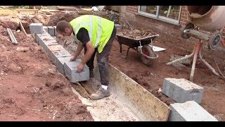 How to do a foundation for a small extension [upl. by Ical]