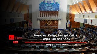 LIVE Sidang Parlimen 29 Oktober 2024  Sesi pagi [upl. by Truelove]