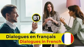 conversation en français au niveau B1 🗣️🇫🇷 [upl. by Eceela]