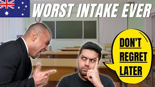 Hindi Worst and Best Intake In Australia For International Students [upl. by Drof2]