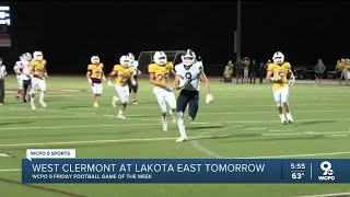 West Clermont travels to Lakota East for the WCPO 9 Friday Football Game of the Week [upl. by Nilloc]