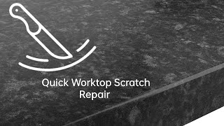 Quick Worktop Scratch Repair Video Quick and Easy 😊👍😊 [upl. by Adolpho]