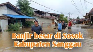 Banjir di Sosok Kabupaten Sanggau Kalbar 2024 [upl. by Rezal947]