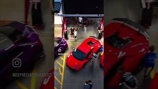 Supercars galore at the carwash [upl. by Anoerb]