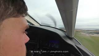 Pilatus PC12NG EGPC WICK Airport  Departure [upl. by Melise]