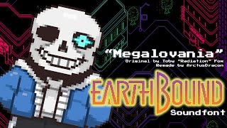 Undertale Megalovania Earthbound Soundfont Remix [upl. by Trojan242]