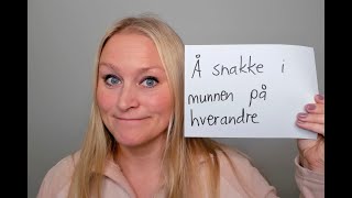 Video 1091 Å snakke i munnen på hverandre [upl. by Matthews725]