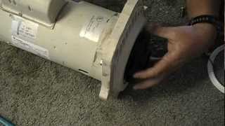 Repairing a Pentair Whisperflo pump and motor part 1 [upl. by Srednas799]