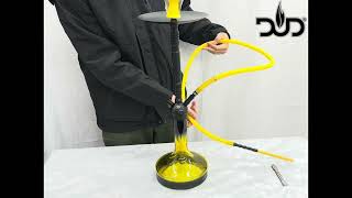 Dud The Tower Hookah Quick and easy assemble Premium Hookah hookah [upl. by Akinhoj]