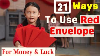 🧧 What Is Chinese Red Envelope  How To Use Feng Shui Red Envelope For Multiplying Money in [upl. by Leela]