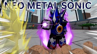 NEO METAL SONIC MOVESET IS CRAZY OP IN HEROS BATTLEGROUNDS [upl. by Ycats]