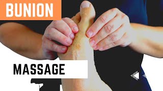 Hallux Valgus Bunion Massage Therapy Video YouTube [upl. by Agnot755]