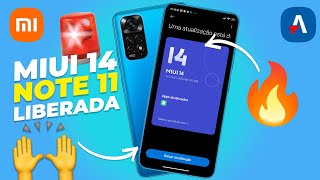 💥FINALMENTE SAIUUU🔥MIUI 14 no REDMI NOTE 11 GLOBAL Atualize seu XIAOMI AGORA [upl. by Ytsim915]