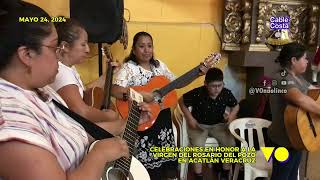 CELEBRACIÓNES EN HONOR A LA VIRGEN DEL ROSARIO DEL POZO EN ACATLÁN VERACRUZ [upl. by Enaujed658]