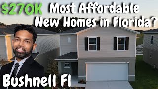 270K  2 Story New Home For Sale in Bushnell Florida  4 Bed • 25 Bath • 1964 SqFt [upl. by Thomey]