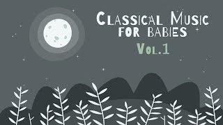 Classical Piano for Babies Vol1  Relaxing amp Calming Music  Baby Lullabies [upl. by Adaha386]