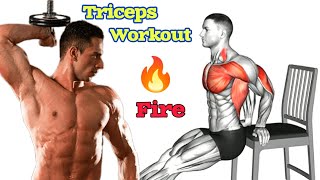 Best Triceps Workout for All Head  Lateral Long  Medial Triceps Workout  Arm Workout  Triceps [upl. by Jillayne]