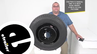 etrailer  Review of Triangle Trailer Tires and Wheels  Tire with Wheel Combo  TR88VR [upl. by Rbma253]