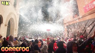 Badalona Festes de Maig 2024  CORREFOC  Barcelona 4K [upl. by September]