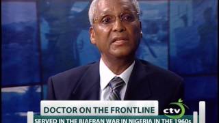 St Lucian Dr Michael Alexander talks about war in Nigeria [upl. by Enale718]