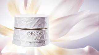 DECORTÉ  AQ Skincare How to use  Cream [upl. by Nerak267]