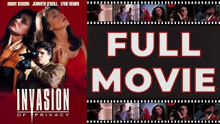 Invasion of Privacy 1992 Robby Benson  Jennifer ONeill  Romance Thriller HD [upl. by Plossl]