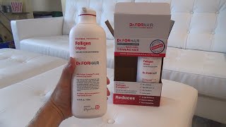 DR FORHAIR FOLLIGEN ORIGINAL SHAMPOO FOR HAIR LOSS AND THINNING HAIR UNBOXING AND CLOSER LOOK [upl. by Thomey400]