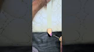 Easy Black French Tip Nails 💅💖 shortsvideo shorts shortsfeed nailart [upl. by Aiykan479]