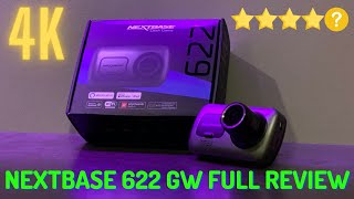 Nextbase 622gw 4K Dash Cam Full Review [upl. by Ydurt]