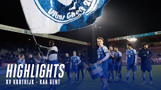 🎬 KV Kortrijk  KAA Gent 02 JPL MD20 [upl. by Portwine]