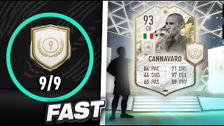 HOW TO GET 9 ICON SWAPS FAST ⏰ ICON OBJECTIVE FIFA 22 [upl. by Sugden]