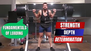 Squats Fundamentals Of Loading  Strength Depth Determination [upl. by Nathanil645]