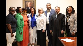 Dr Carol MontagueDavis Interim Superintendent SwearingIn Ceremony Warren County Schools [upl. by Ahsikel]