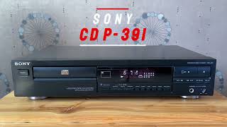 CD PLAYER SONY CDP391 [upl. by Htirehc]