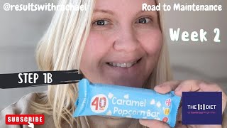 Week 2  Weight loss Vlog  11 Diet Cambridge Diet  Step 1B  Results with Rachael [upl. by Ees658]