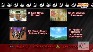 Naruto Español Latino DVD Menu 01mp4 [upl. by Malin]