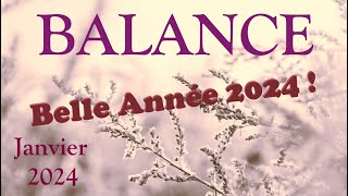 BALANCE♎ JANVIER 2024 〰 Famille et foyer en priorité [upl. by Ayanaj]