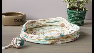 How to create a rope basket [upl. by Lasyrc]