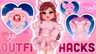 10 CHEAP Valentines Outfit Hacks UNDER 50K You MUST TRY in Royale 🏰 High for EVERFRIEND  ROBLOX [upl. by Llemij]