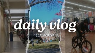 vlog 2 a Tuesday in my life freshman  Brown University [upl. by Linnea]