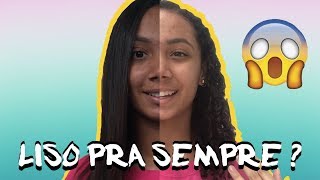 DESISTI DOS MEUS CACHOS E FIZ PROGRESSIVA [upl. by Jacquenetta476]