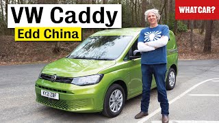 VW Caddy van review with Edd China – a VW Golf dressed as a van  What Car [upl. by Nickey]