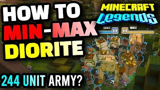 The REAL Way to Use First of Diorite  Minecraft Legends [upl. by Orvie]