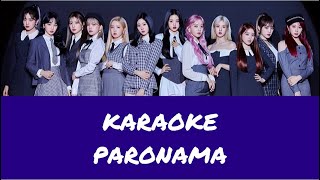 KARAOKE IZONE  panorama  romanized [upl. by Eak]