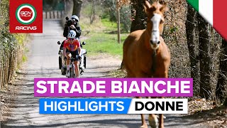 Strade Bianche 2023 Highlights  Donne [upl. by Della119]