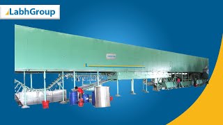 Automatic disposable latex gloves production line  Advance latex gloves making machine  Labh Group [upl. by Darom]