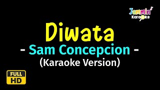 Diwata  Sam Concepcion Karaoke Version [upl. by Ihtraa411]