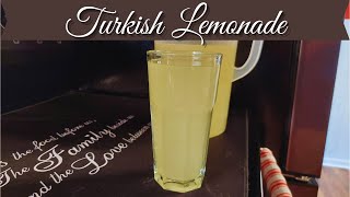 Turkish Lemonade Recipe  Homemade Lemonade Recipe  How To Make Turkish Lemonade [upl. by Rizzi]